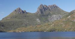 The peaks of Cradle Mountain